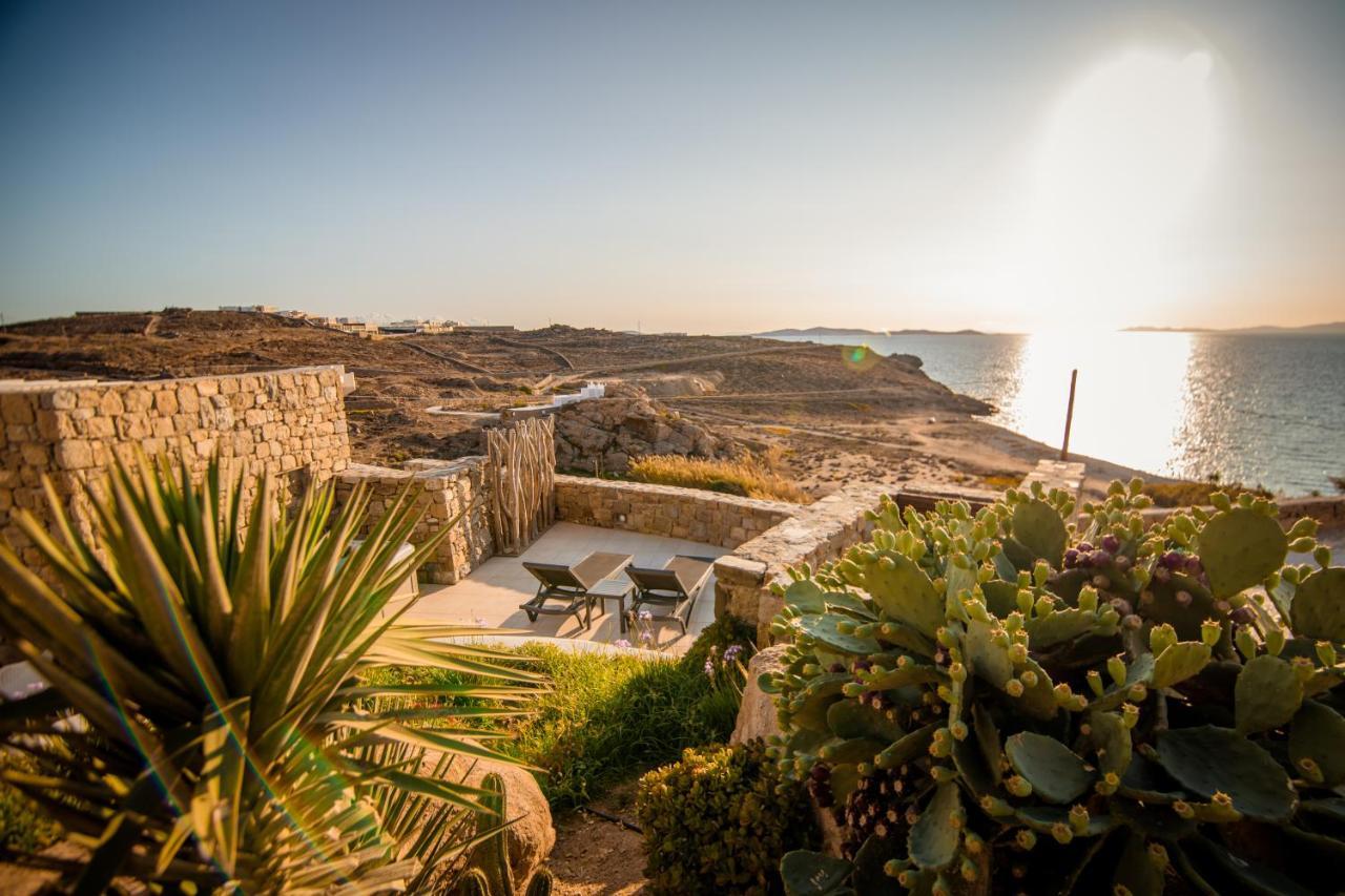 Ferienwohnung Gorgeous Studio In Cycladic Architecture Overlooking The Aegean Houlakia  Exterior foto