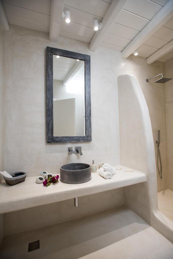 Ferienwohnung Gorgeous Studio In Cycladic Architecture Overlooking The Aegean Houlakia  Exterior foto
